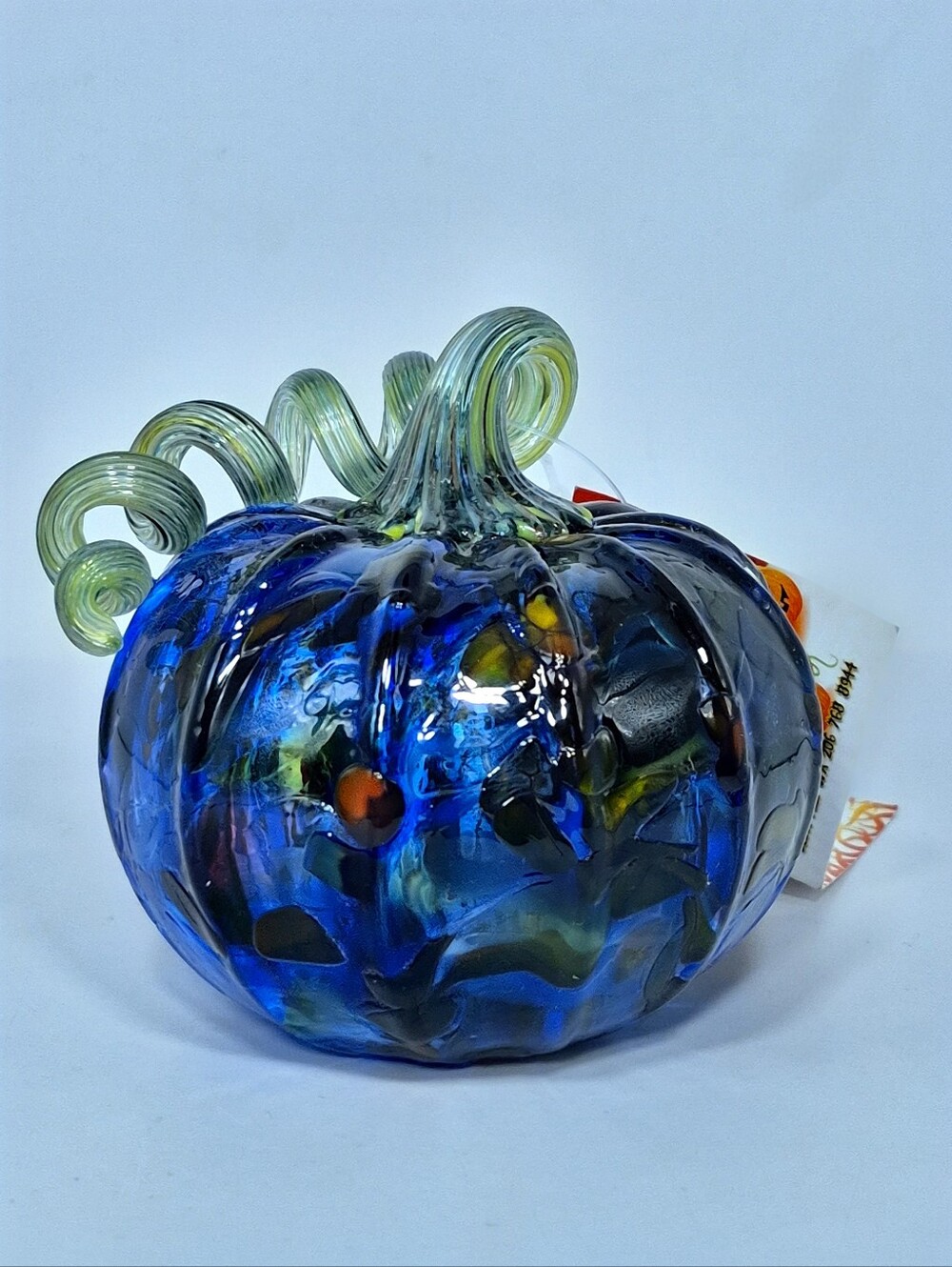 Hand-Blown Art Glass Pumpkin – DeHanna Jones (Totally Blown Glassworks)